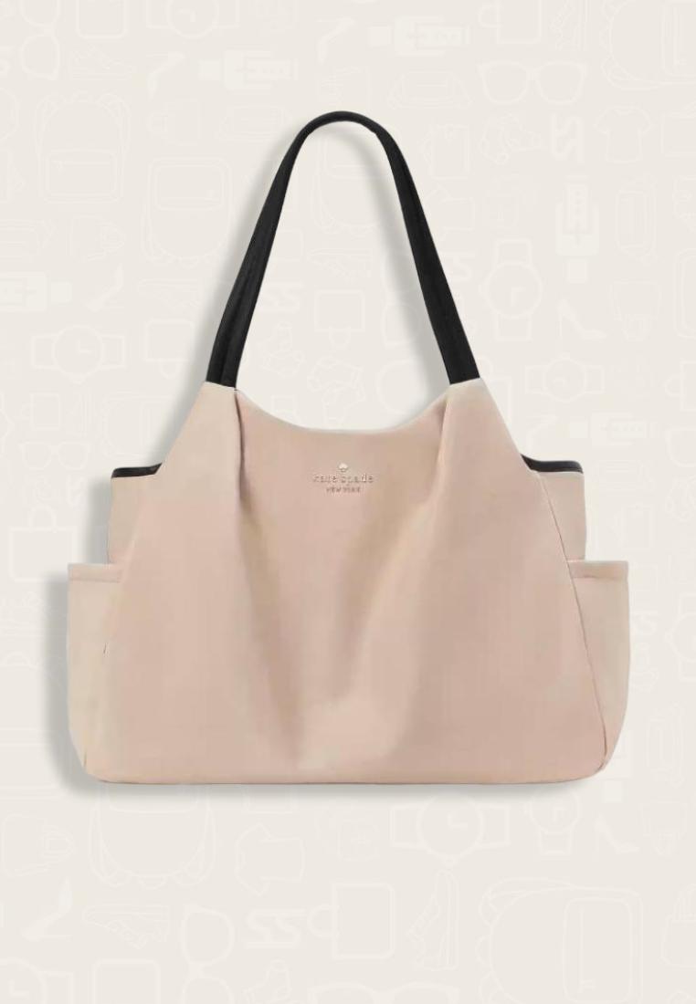 Kate Spade Chelsea Colorblock Baby Bag Warm Beige Multi