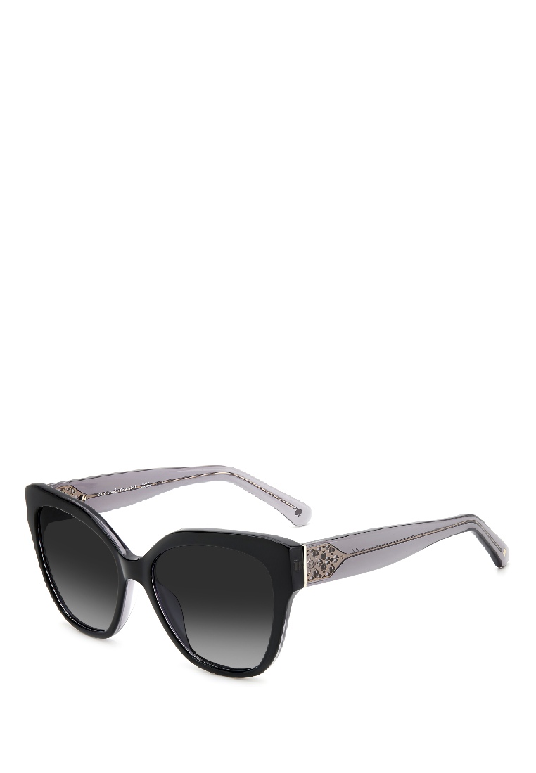 KATE SPADE Sunglasses SAVANNA/G/S-807-9O, Rectangular Sharp with Black color