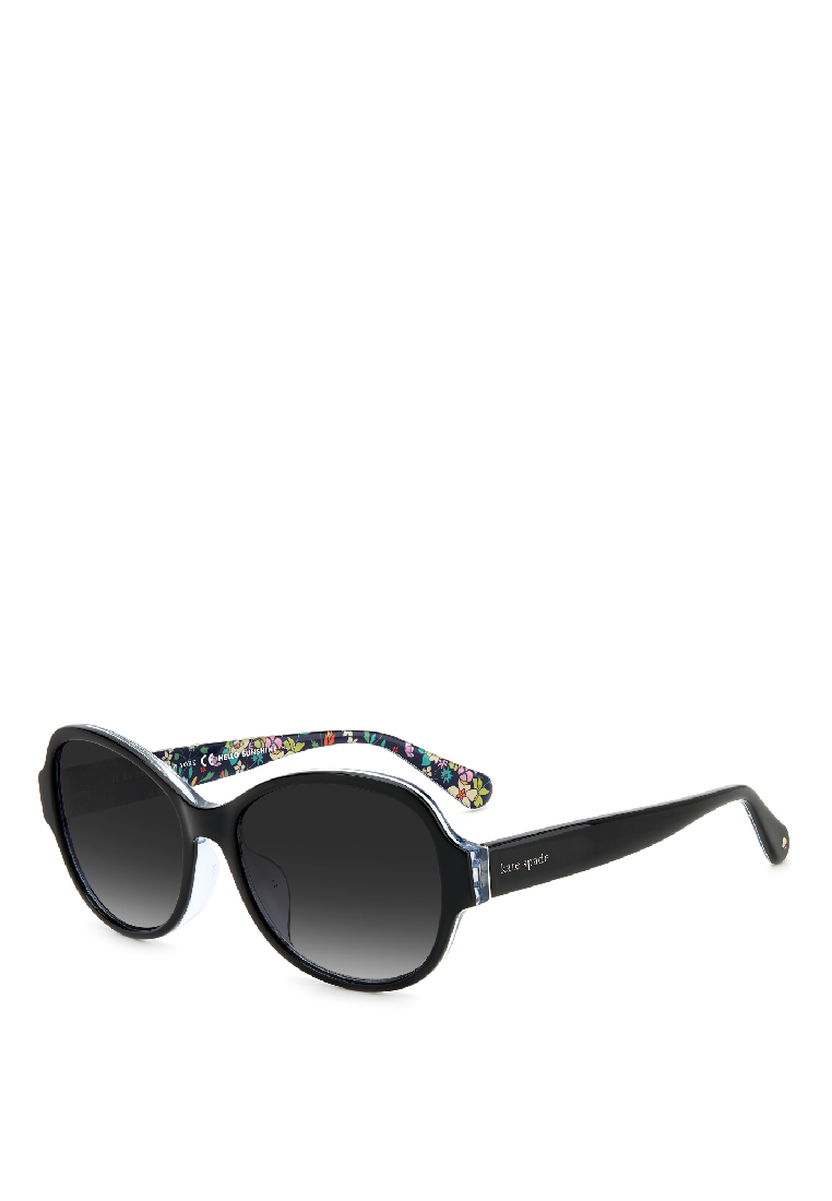 KATE SPADE Sunglasses ADDILYNN/F/S-807-9O, Rectangular Sharp with Black color