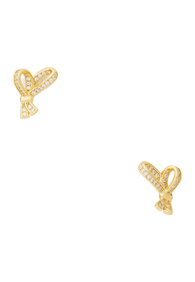 Kate Spade All Tied Up Pave Studs Gold