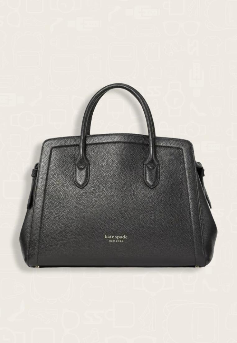 Kate Spade Knott Large Satchel Black