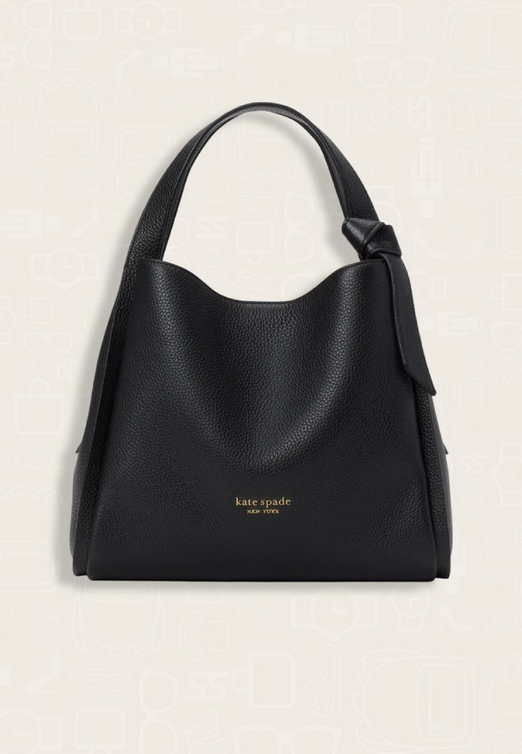 Kate Spade Knott Medium Crossbody Tote Black