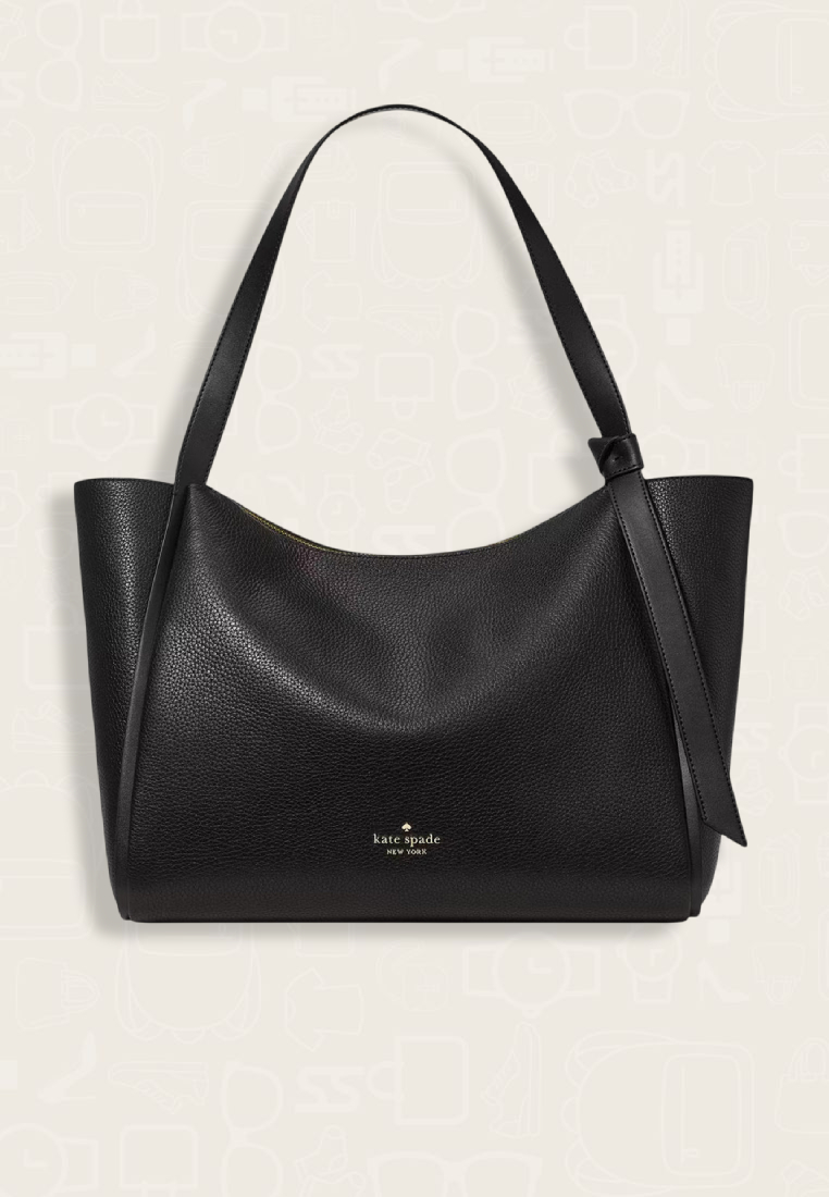 Kate Spade Knott Tote Bag Black