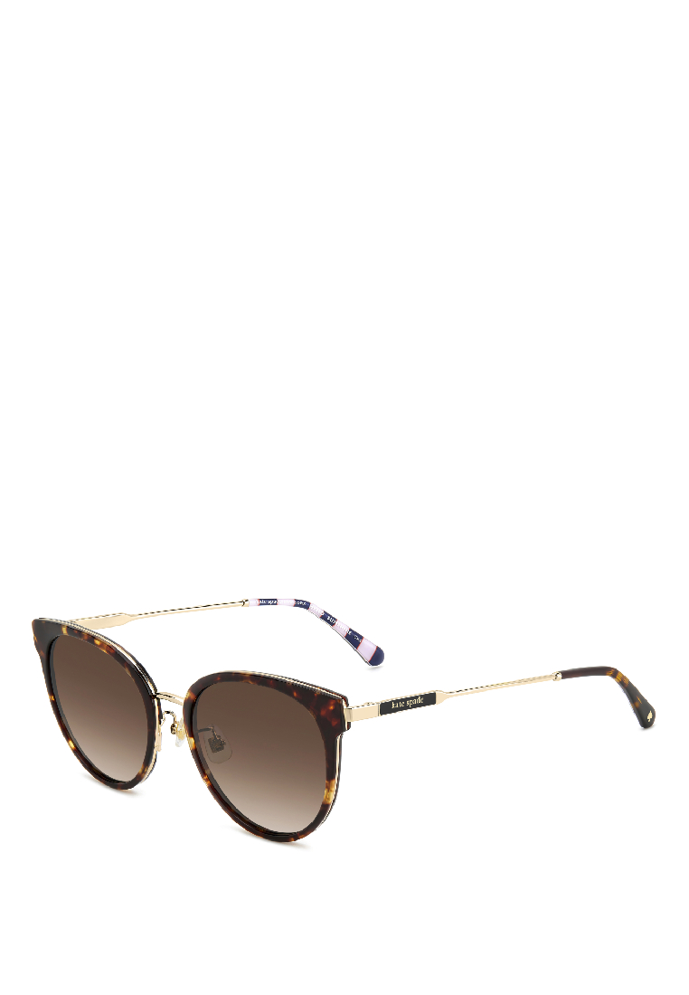 KATE SPADE Sunglasses GINNY/F/S-086-HA, Cat Eye Sharp with Havana color