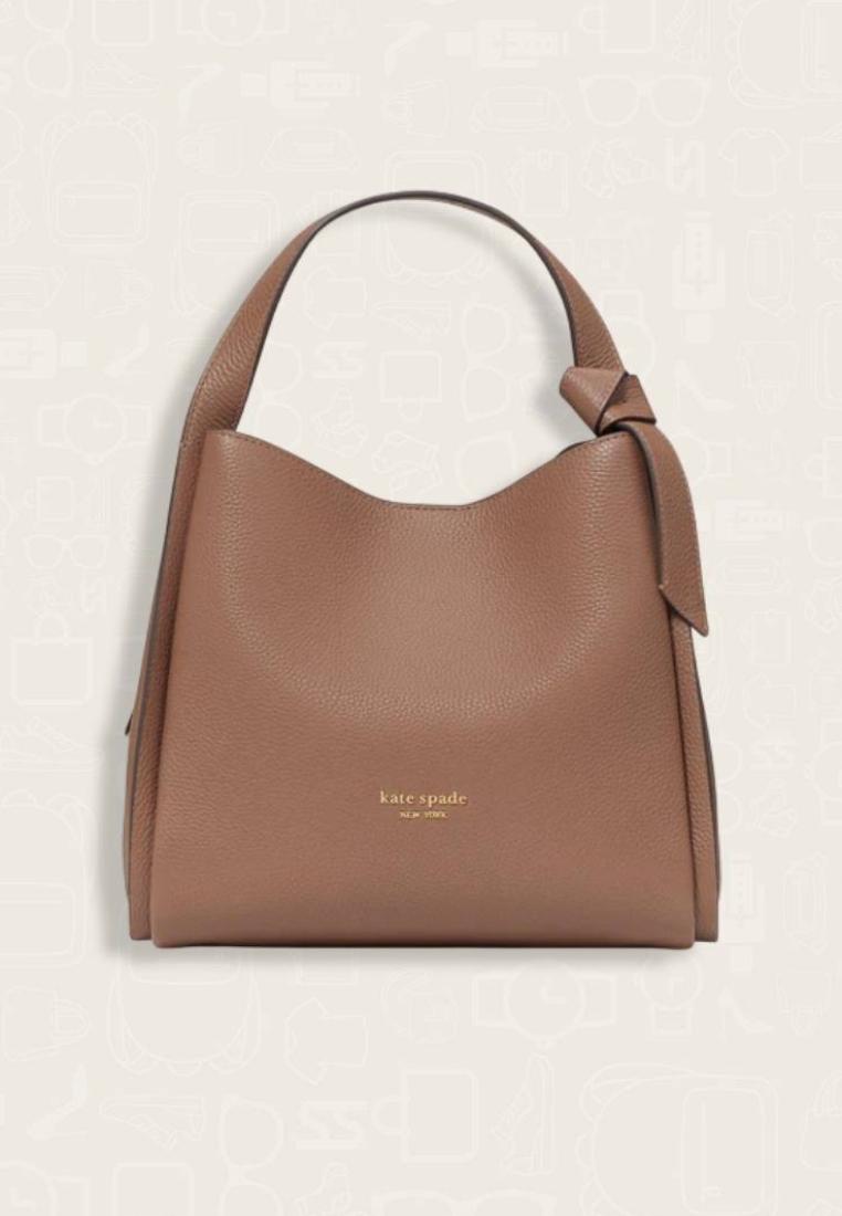 Kate Spade Knott Medium Crossbody Tote Warm Acorn