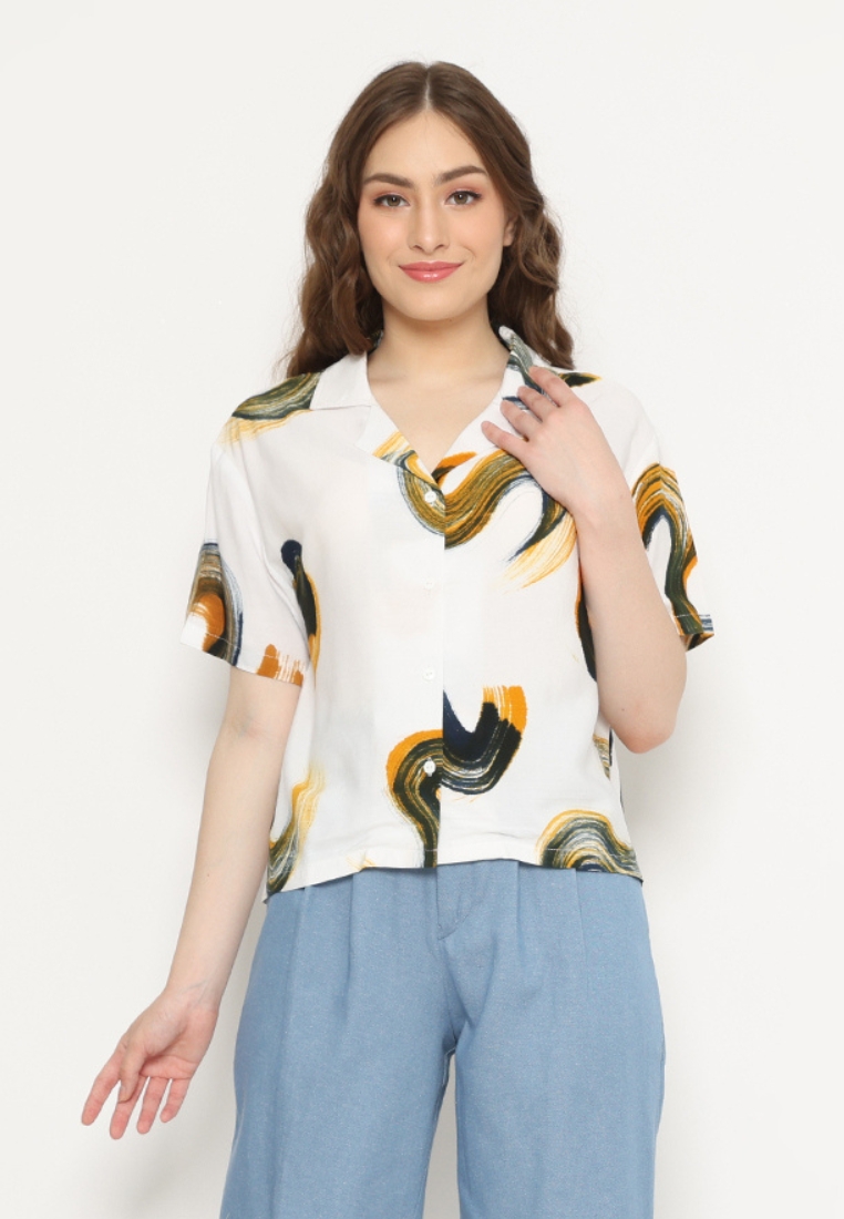 KICHI BATIK Shibori Haru Shirt