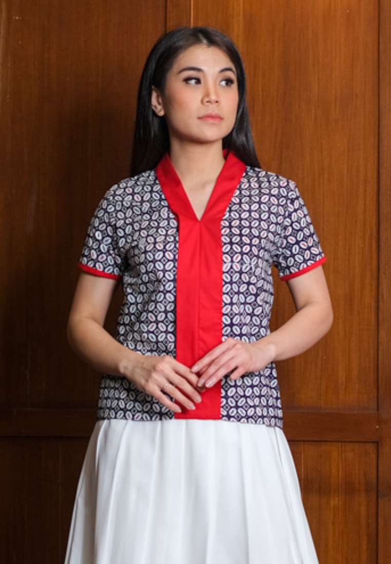 KICHI BATIK Blouse Batik Mia