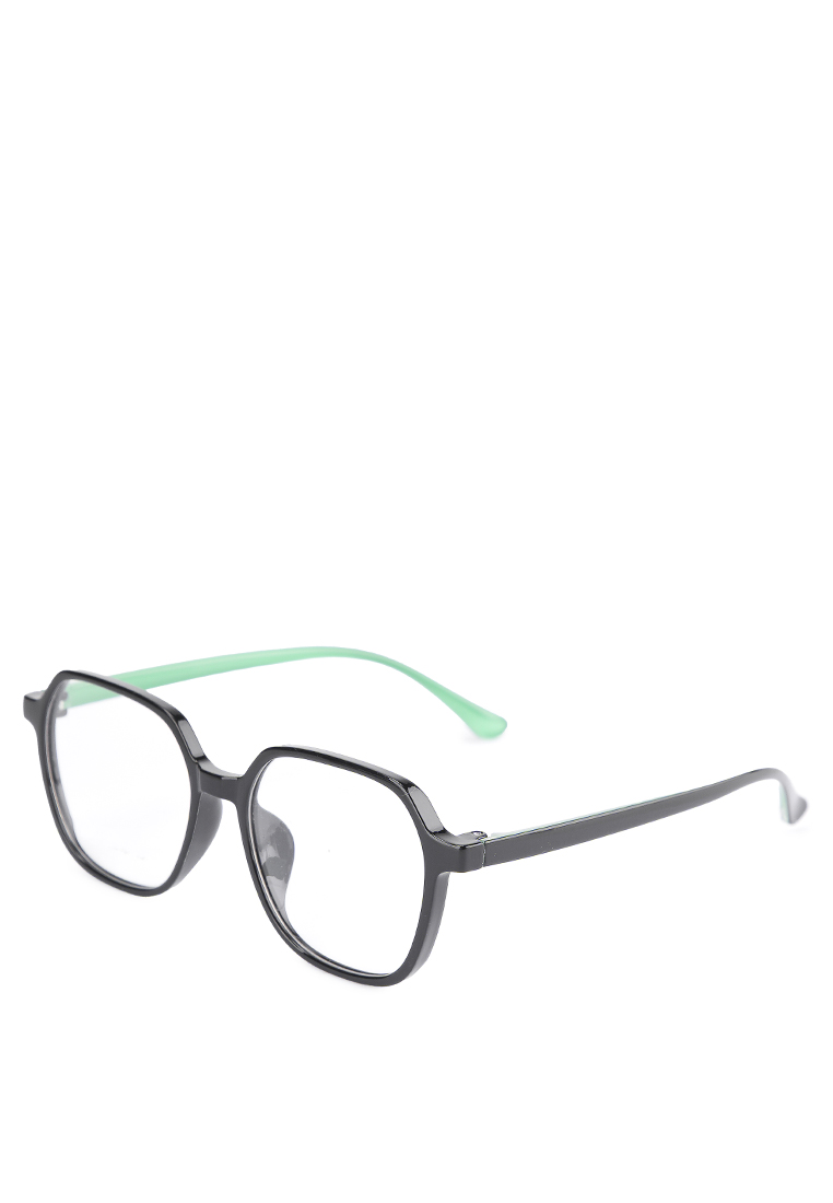 Kingship Kacamata TR Lentur Pria Wanita Antiradiasi Hexy Black Green