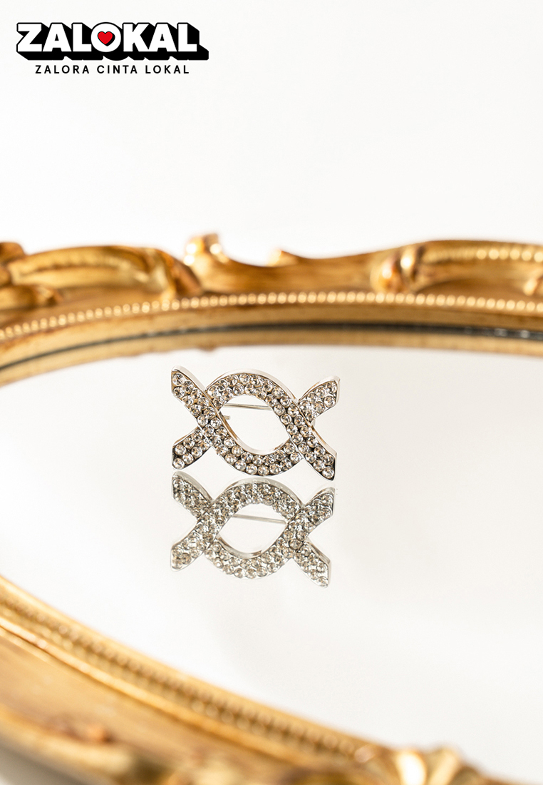 Klamby - Alice Brooch Silver