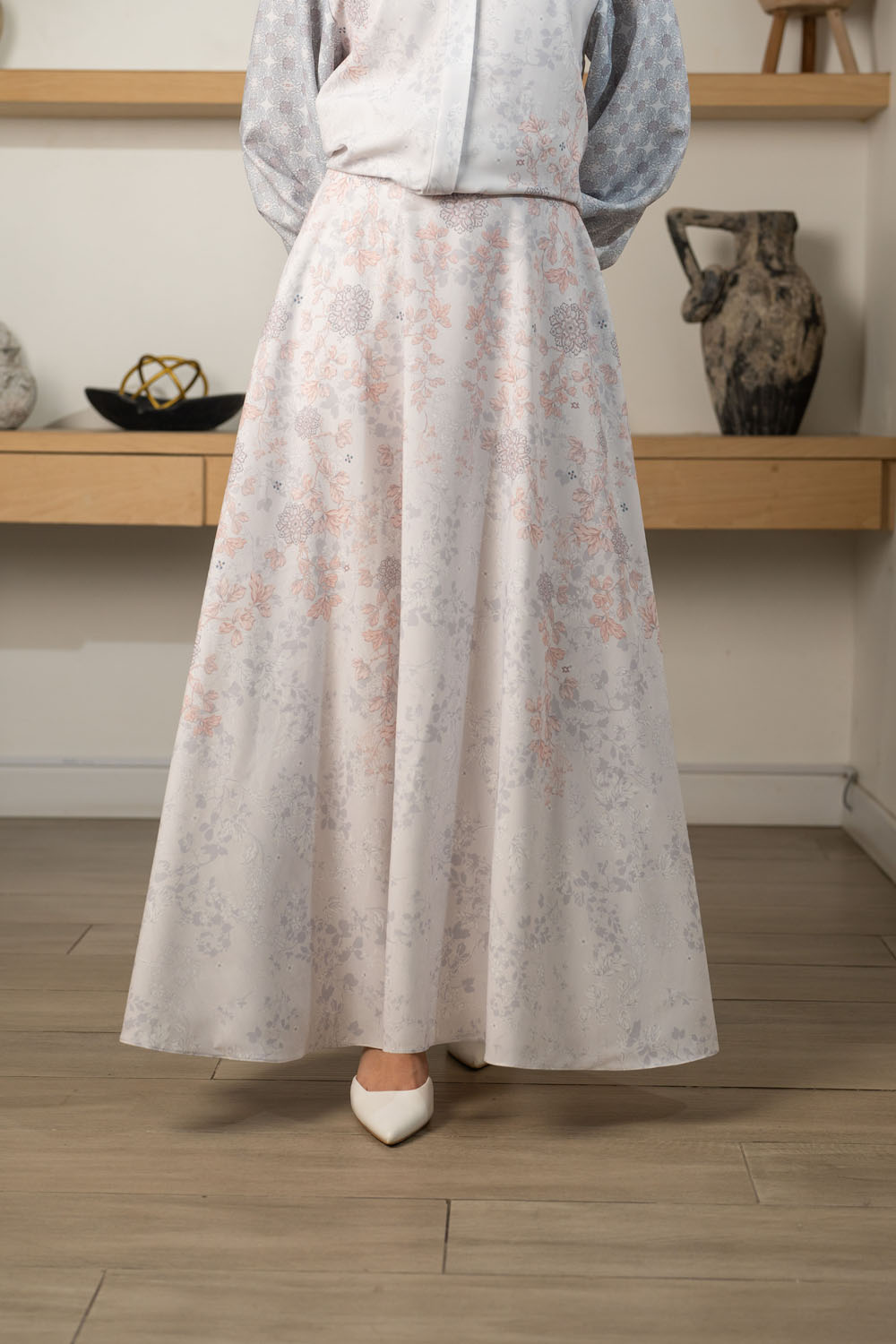 Klamby - Siara Skirt Silk Grey