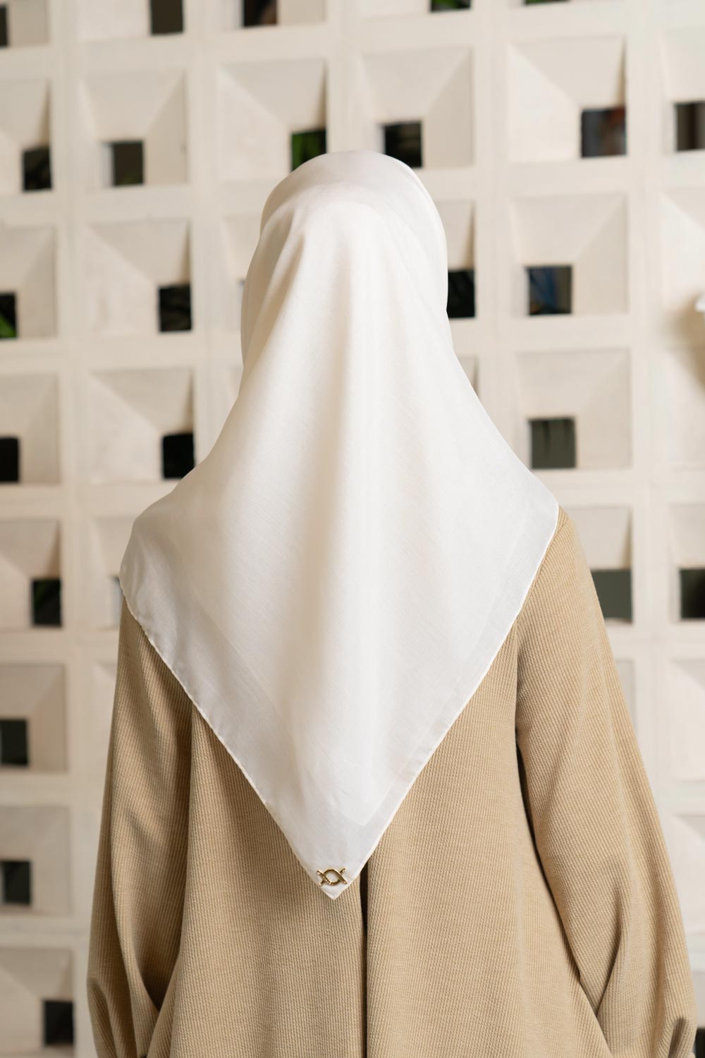 Klamby - Paris Premium Scarf 4.0 Dover White