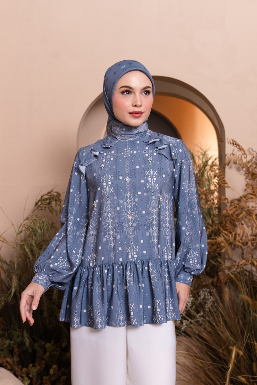 Klamby - Senggala Blouse Odyssey Blue