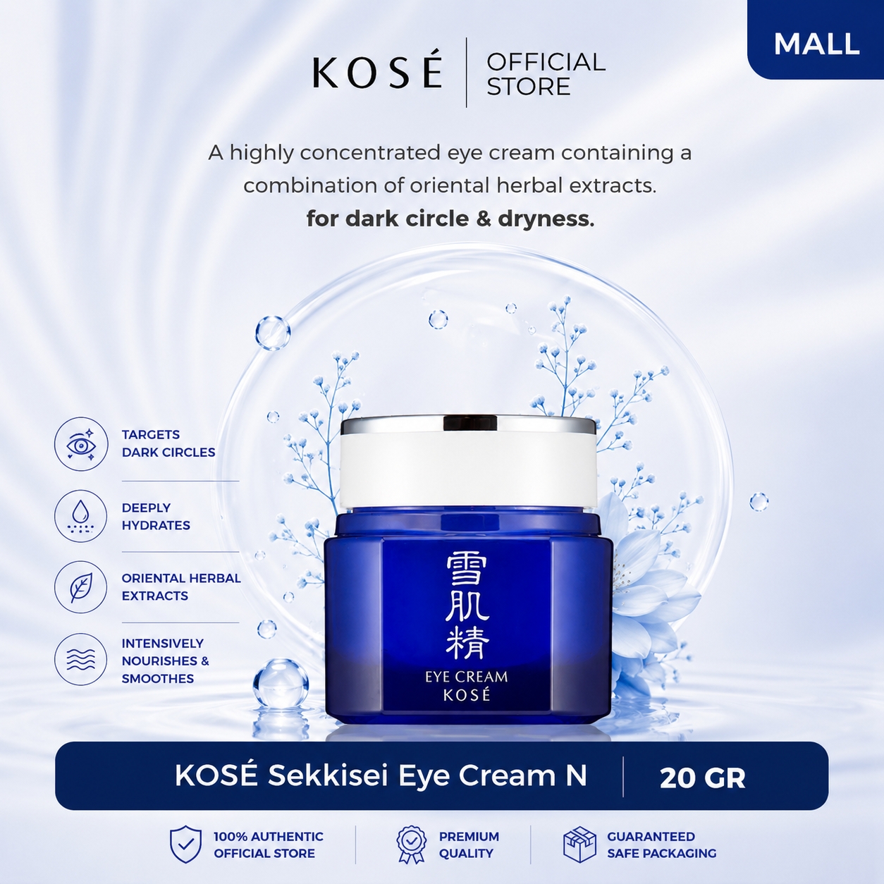 Kose Sekkisei Eye Cream N