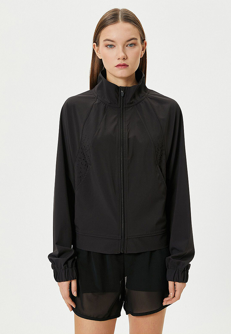 KOTON Zipper Stand Collar Long Sleeve with Pockets Sport Jacket