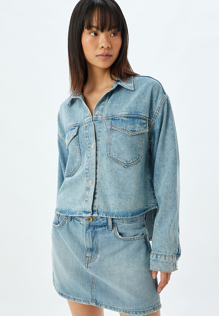 KOTON Oversize Denim Jacket