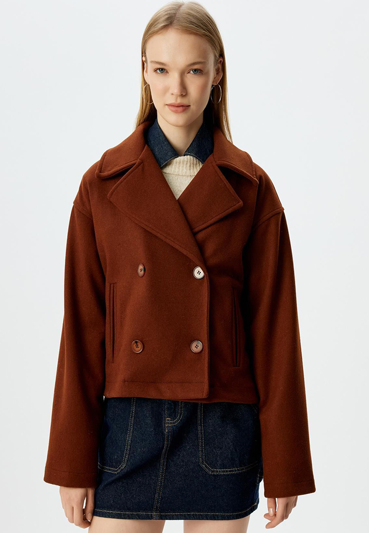KOTON Double Breasted Jacket