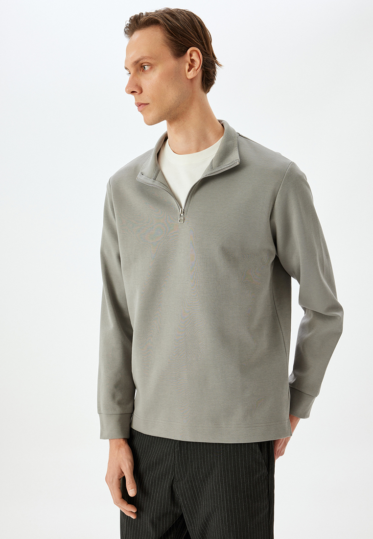 KOTON Half-Zip Sweatshirt