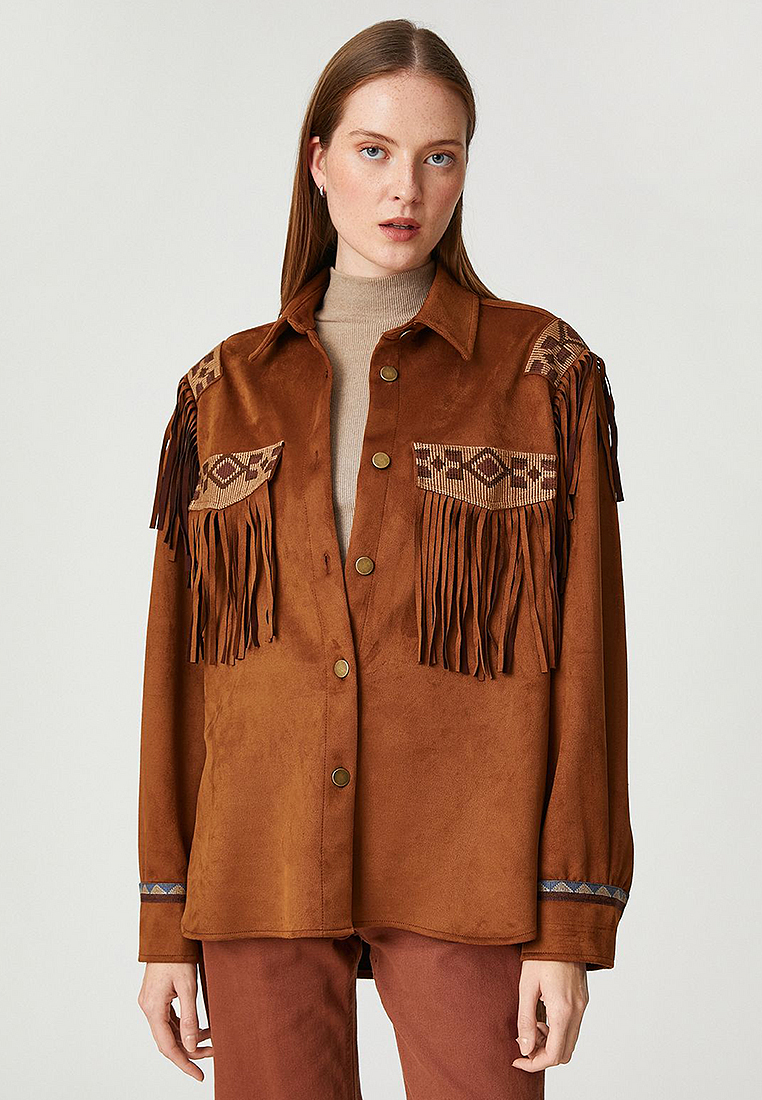 KOTON Fringe Jacket