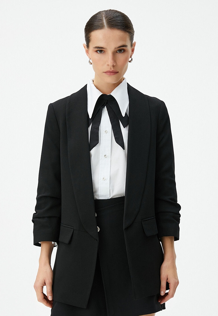 KOTON Shawl Collar Blazer Jacket
