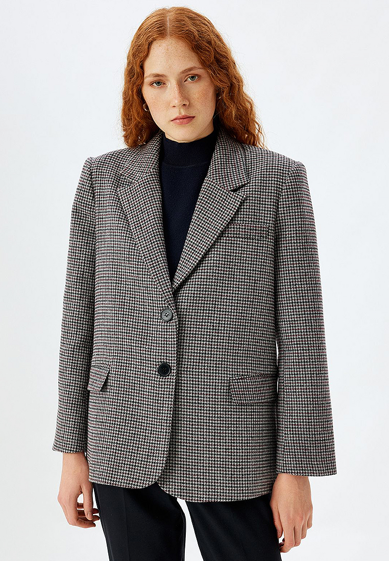 KOTON Plaid Jacket