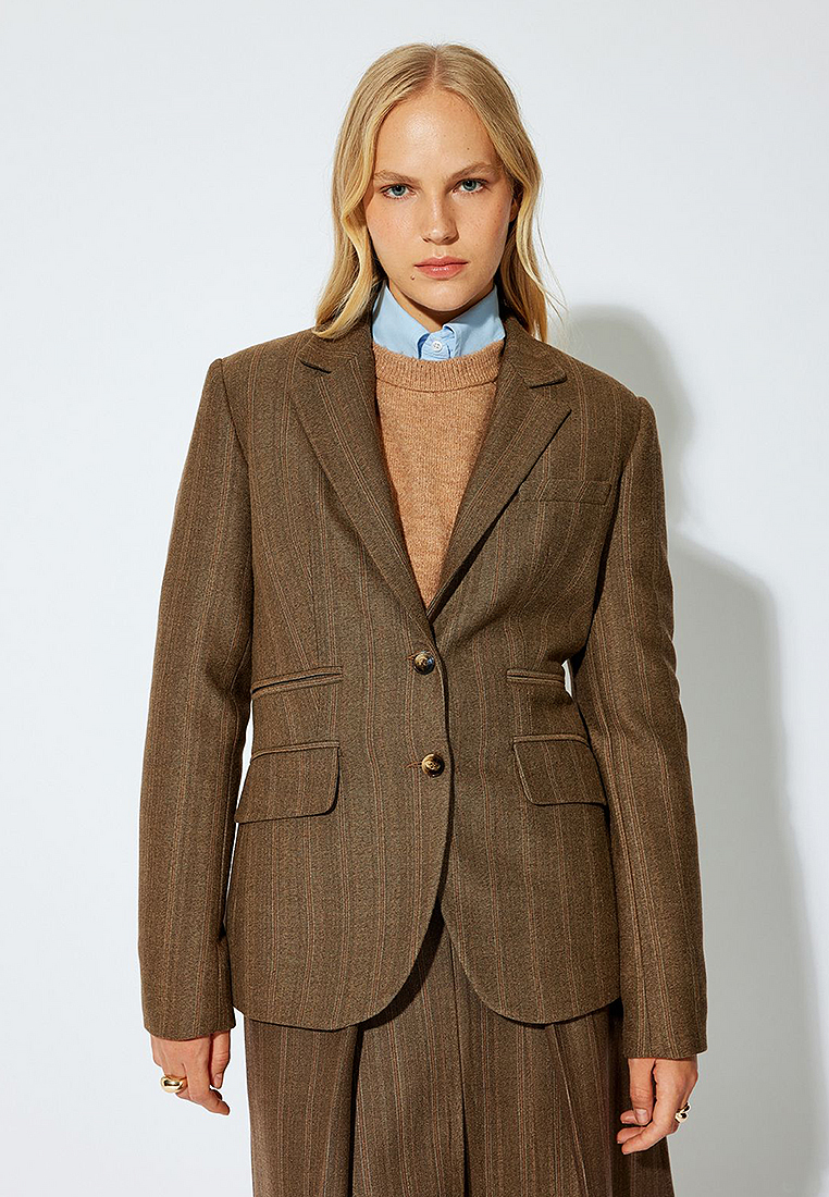 KOTON Striped Suit Jacket