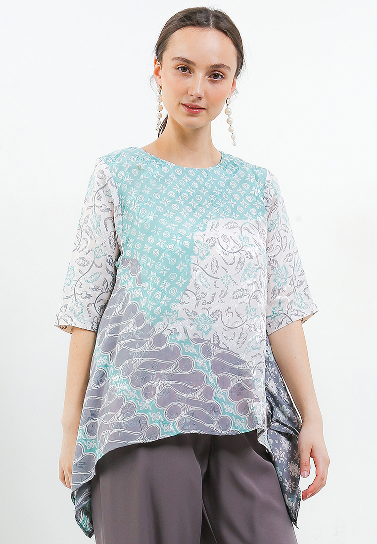Krisna Batik Nesya Blouse Batik Viscose Wanita