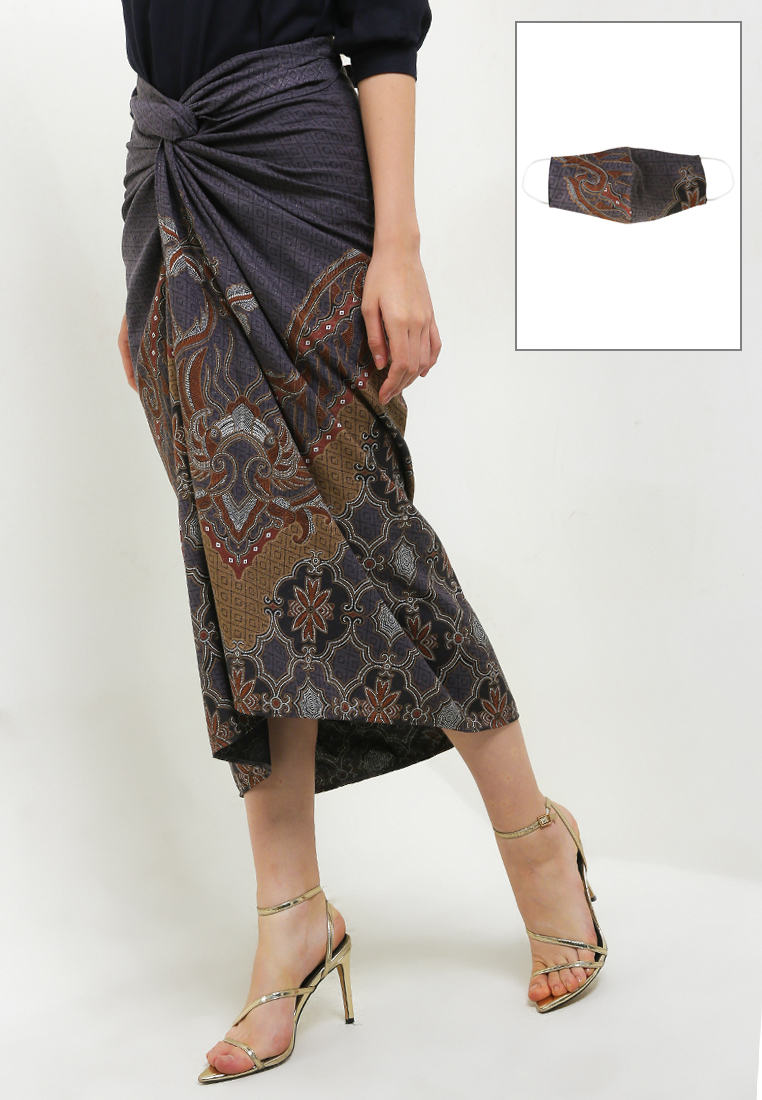Krisna Batik Mela Skirt Lilit Batik Doby Trikot