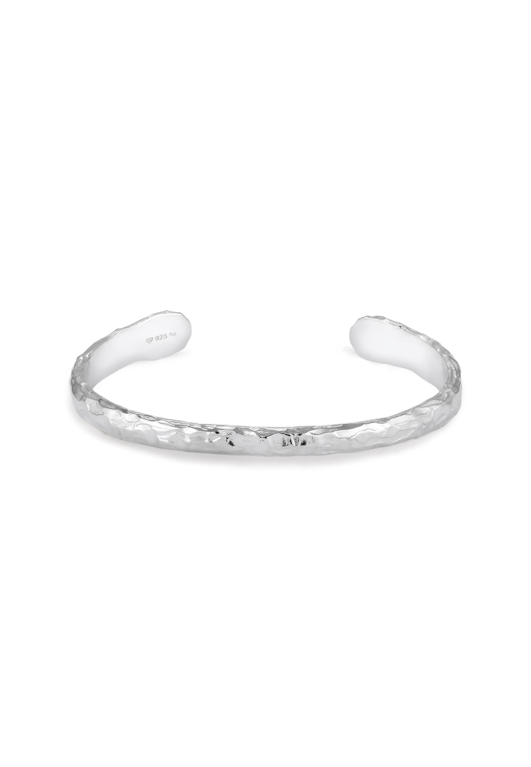 Kuzzoi Bangle Bracelet Perak 925 Pria Beads