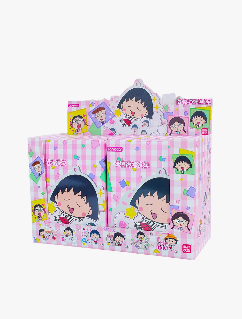 LA Toys Jandoon Acrylic Keychain Ast Chibi Maruko Chan - JDNJD-68806F