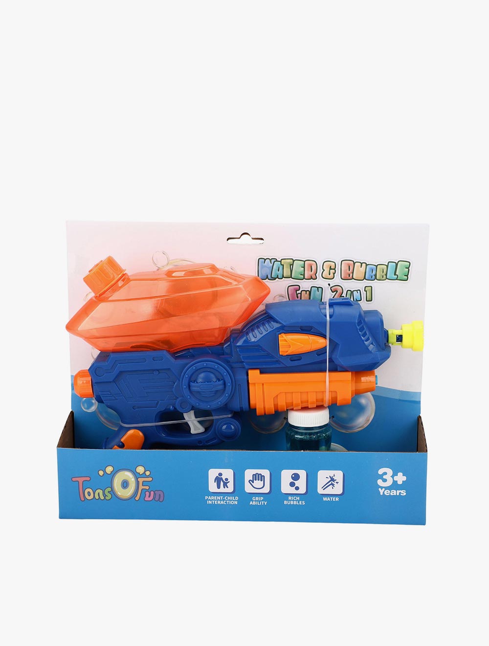 LA Toys TONS O'FUN BUBBLE GUN - TFBHW24086342