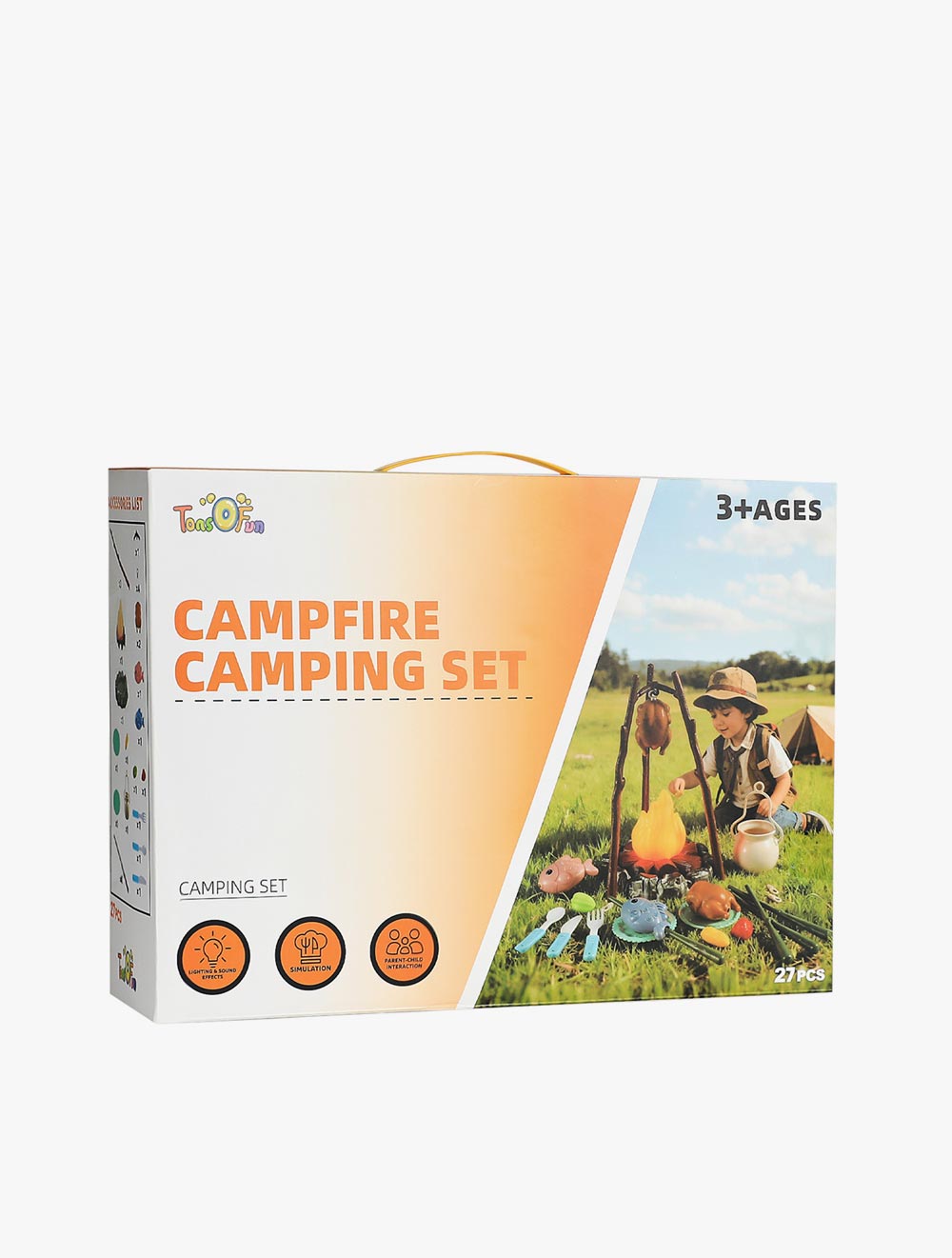 LA Toys TONS O'FUN OUTDOOR CAMPING SET 27PCS - TFN877A-7