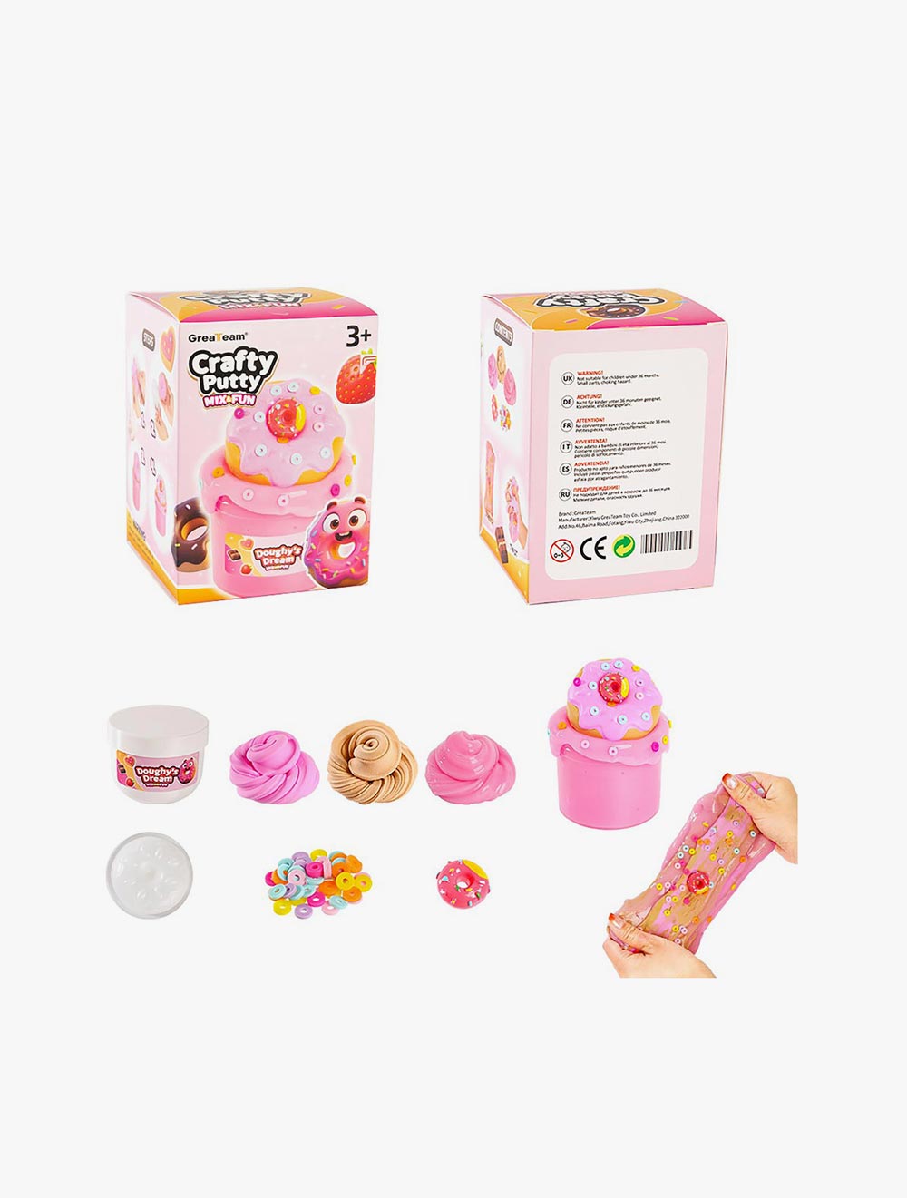 LA Toys Slime Toys Crafty Putty Ice Cream - SMQ22513