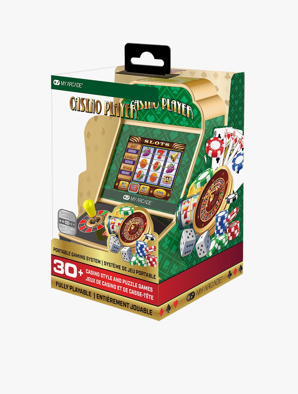 LA Toys CASINO PLAYER CASINO PORTABLE GAMING SYSTEM - MYADGUN-3945