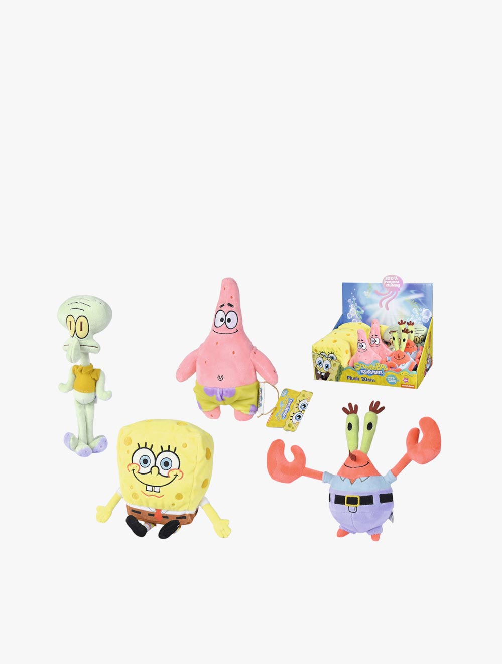 LA Toys Mixed Spongebob Plush Characters (20 cm) - SO3109491002