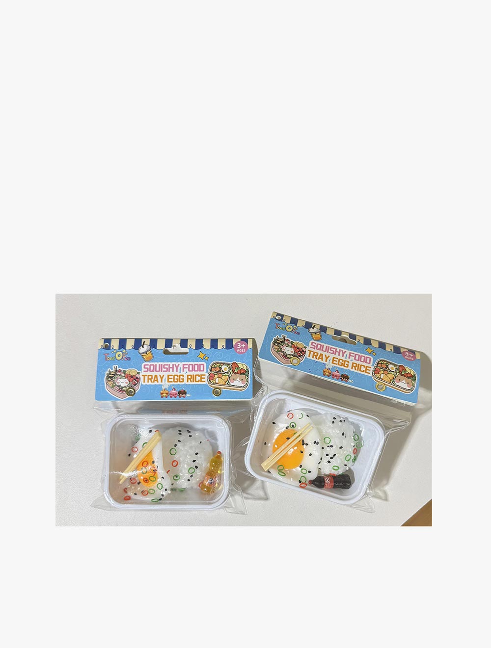 LA Toys ORB TOYS Squsihy Food Tray Egg Rice - OR1257122000000