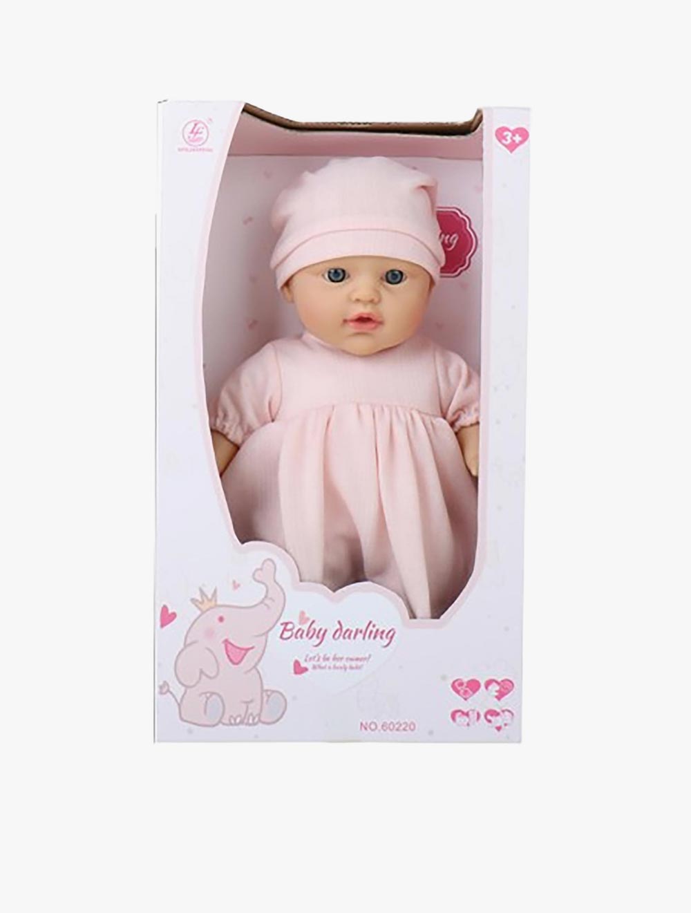 LA Toys BABY DOLL 12INCH STUFFED DOLL - BD160387