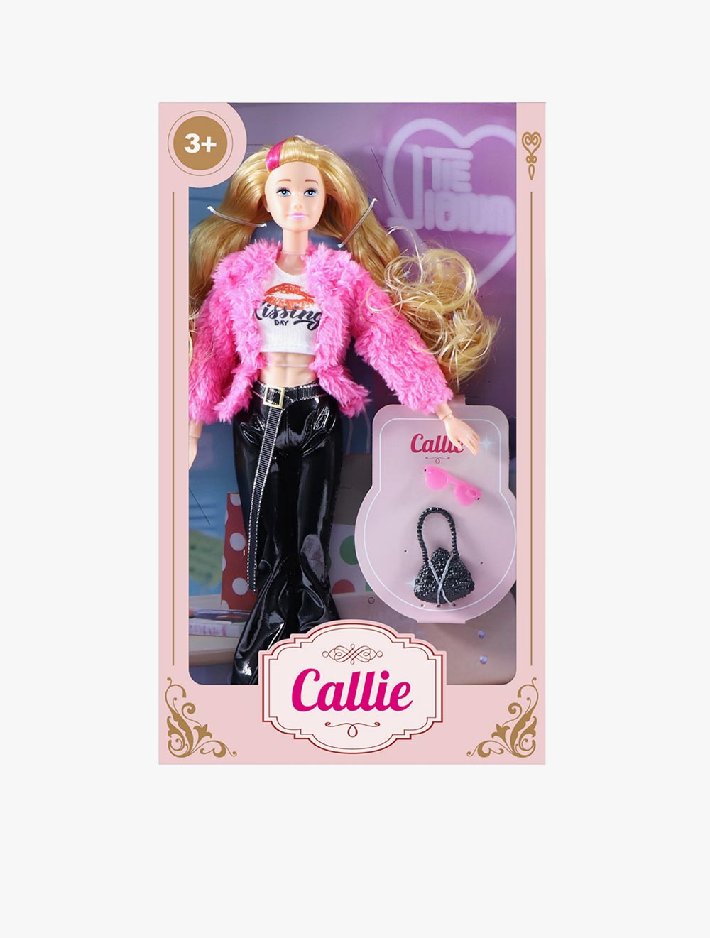 LA Toys CALLIE TRAVEL PINK JACKET - CA3WG2592G