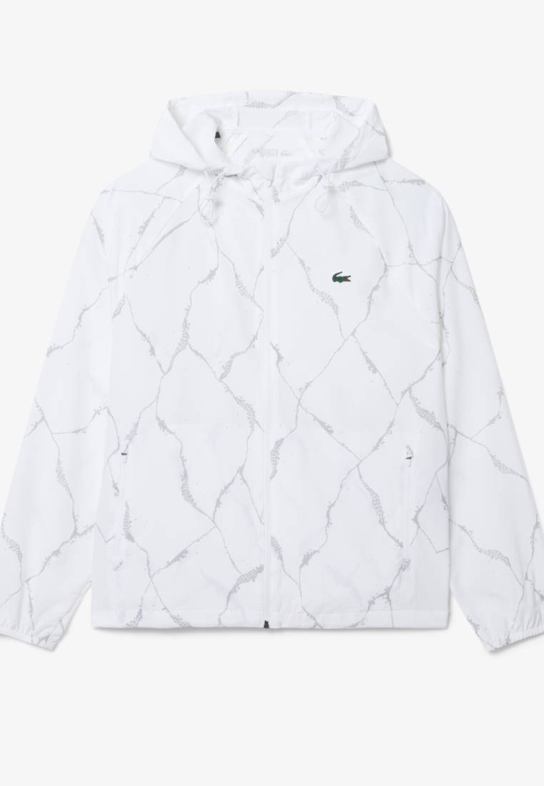 Lacoste Reflective Crocodile Print Tennis Jacket