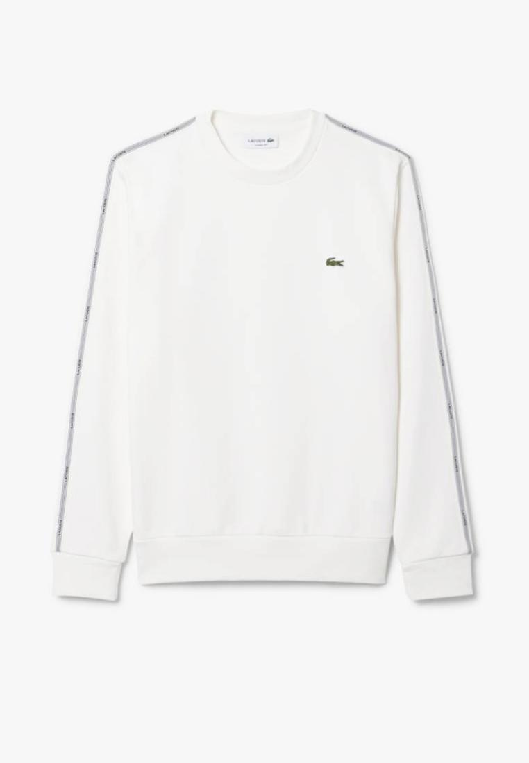 Lacoste Stripe Band Fleece Sweatshirt