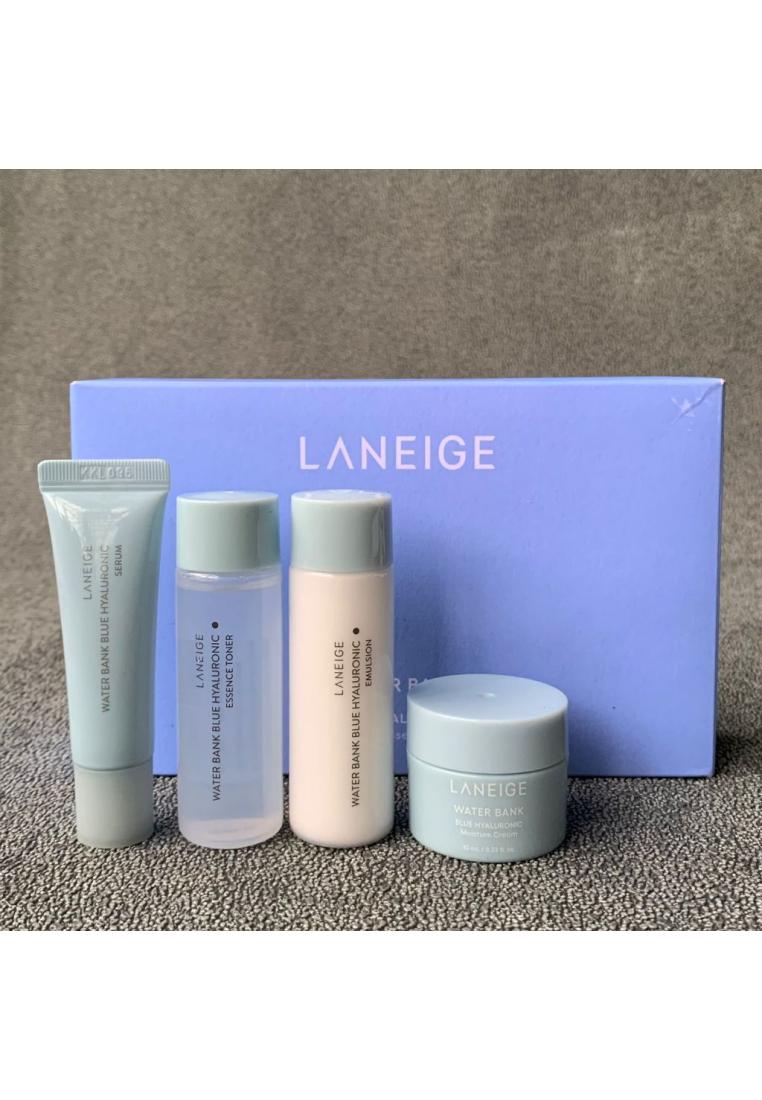 Laneige Water Bank Blue Hyaluronic 4 Step Essential Kit