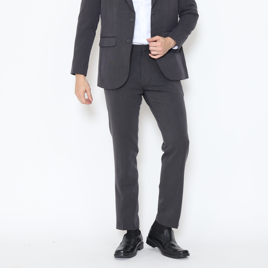 Lawell Celama Pria Formal Kerja, Nikah – Warna Grey | Word