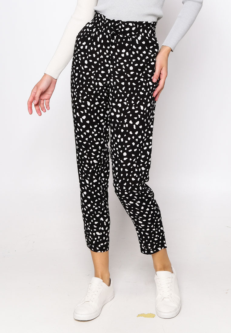 LC Waikiki Floral Viscose Trousers