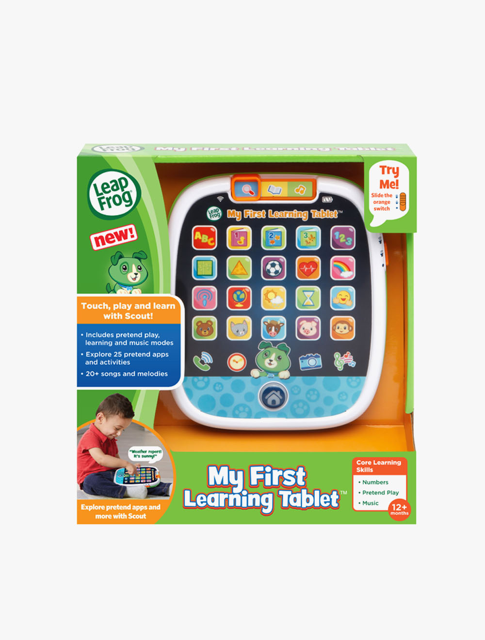 Leap Frog Leapfrog - My First Learning Tablet -  LPF80-602900 - Multicolor