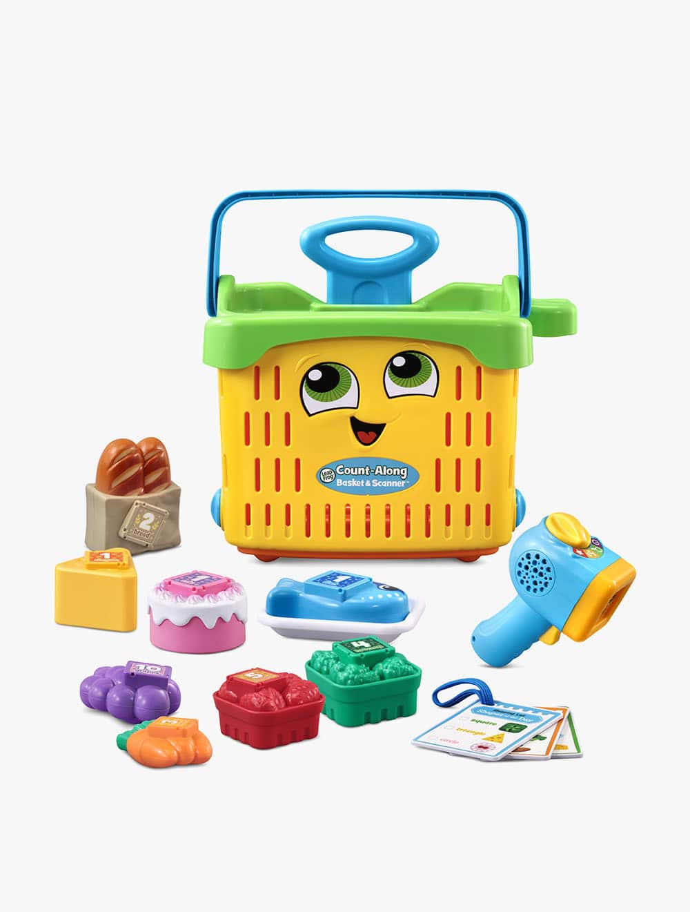Leap Frog Leapfrog Count-Along Basket & Scanner - LPF80-614203 - Multicolor