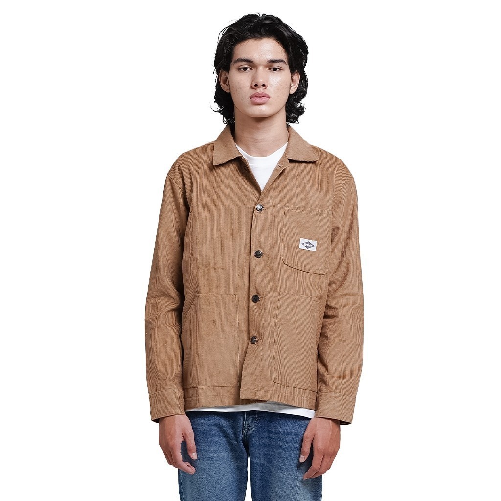 Lee Cooper Jacket Chore Korduroy Brown