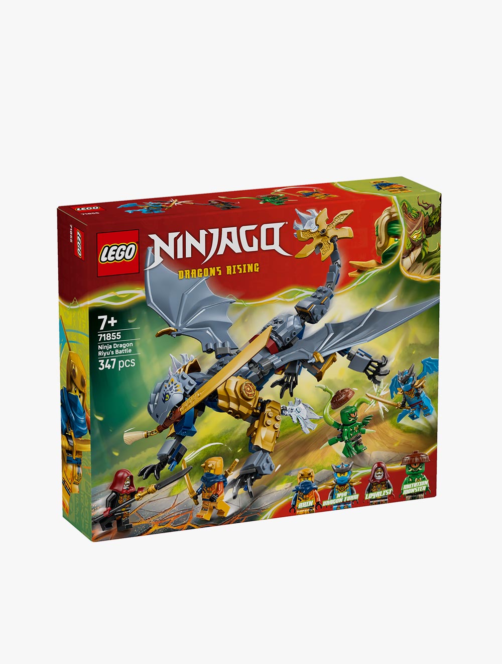LEGO® NINJAGO® Ninja Dragon Riyu’s Battle Ninja Toys - 71855