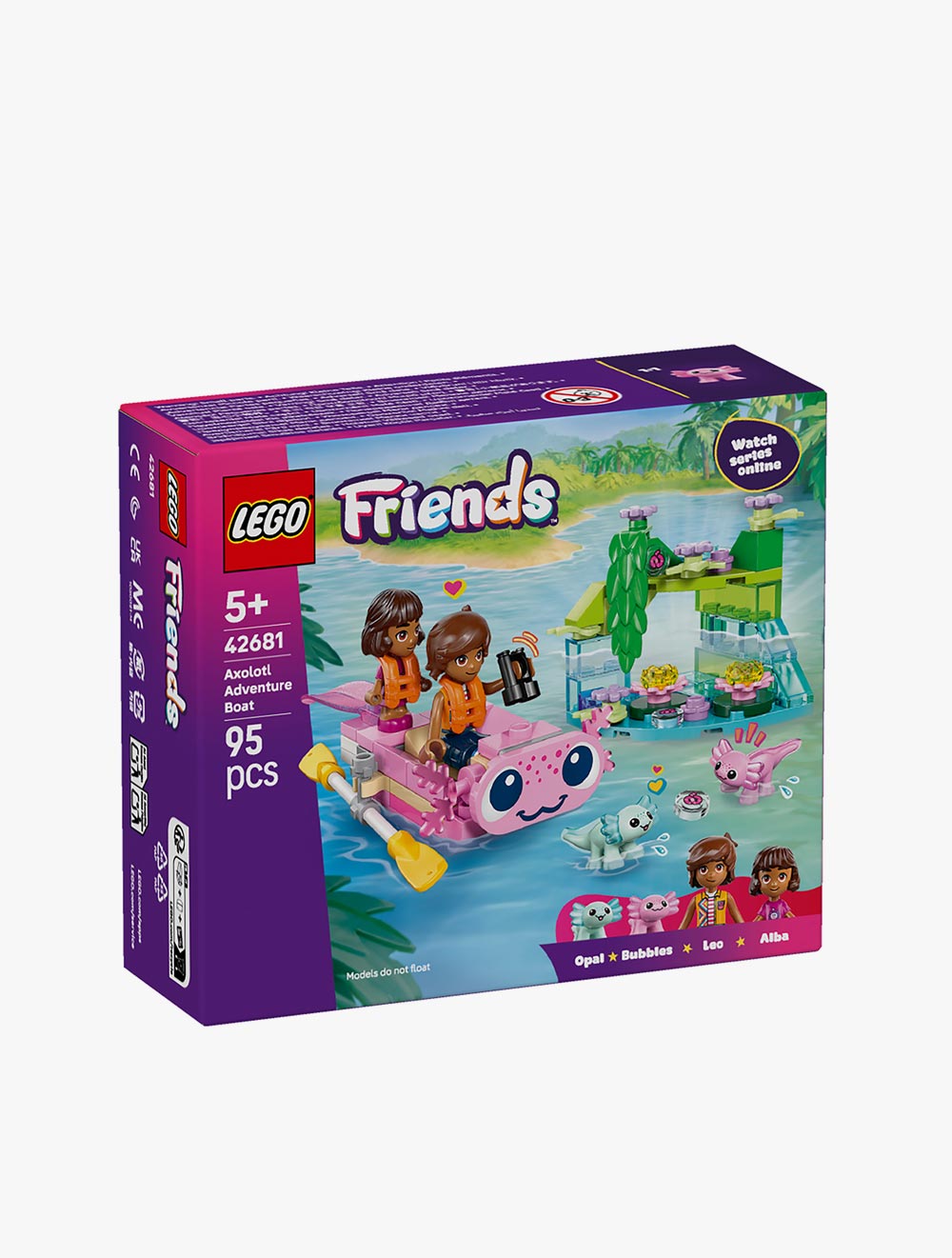 LEGO® Friends Axolotl Adventure Boat - 42681