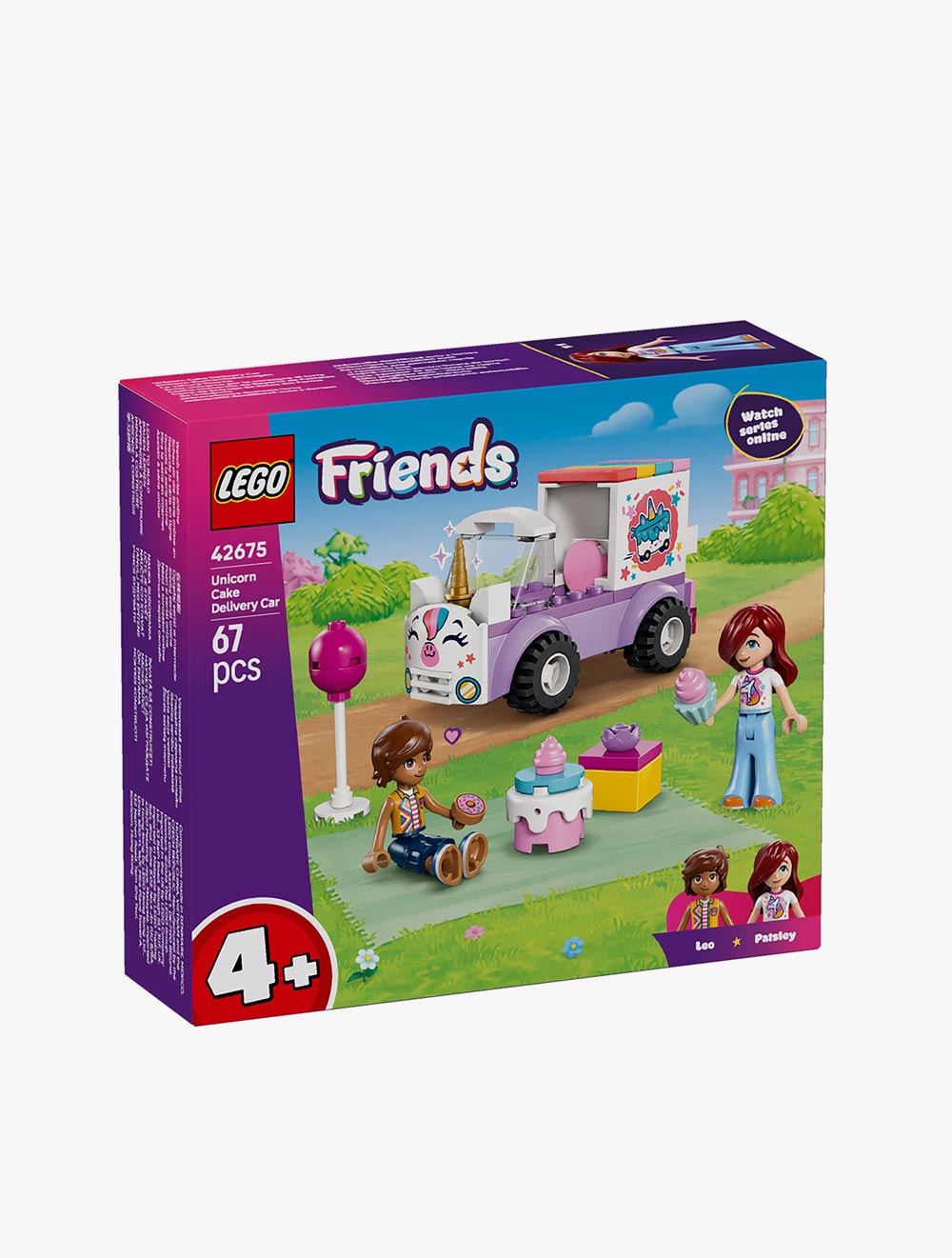 LEGO® Friends Unicorn Cake Delivery Car - 42675