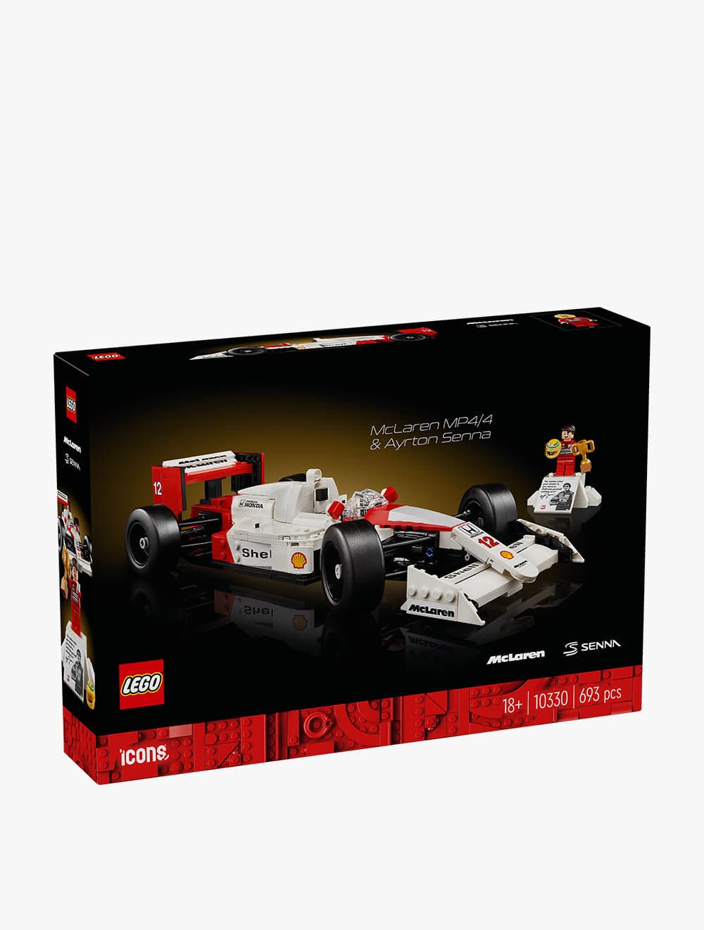 LEGO® Icons McLaren MP4/4 & Ayrton Senna - 10330