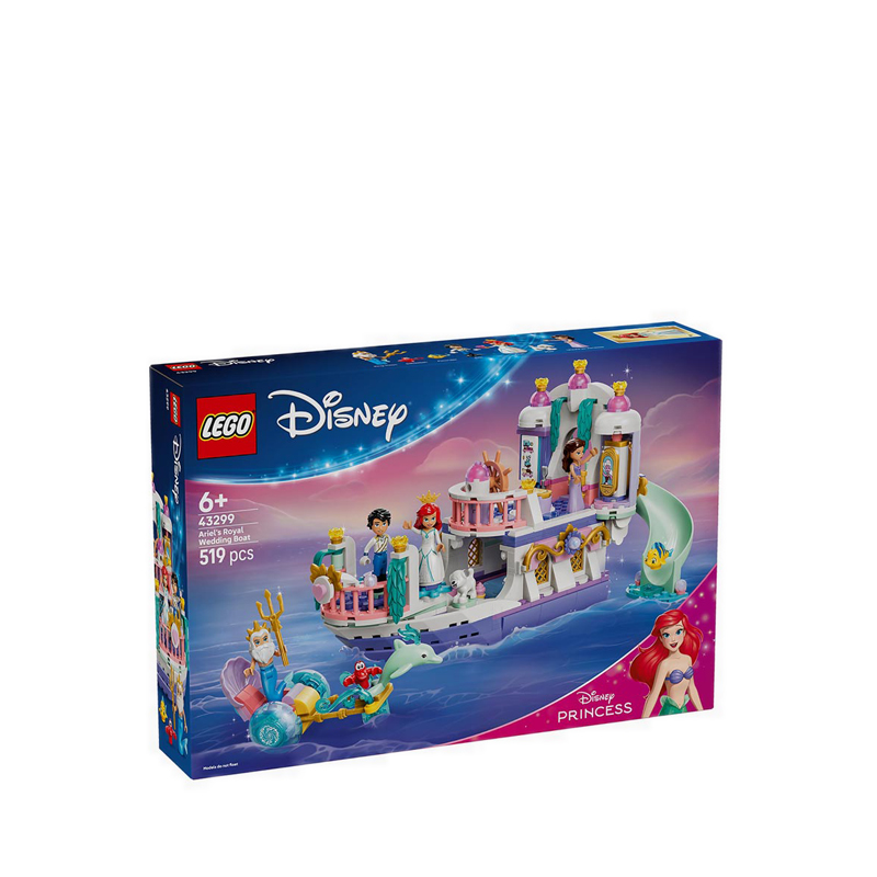 LEGO® ǀ Disney Princess Ariel’s Royal Wedding Boat - 43299